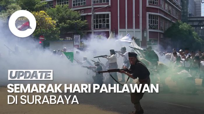 Video: Melihat Teatrikal Parade Surabaya Juang Peringati Hari Pahlawan