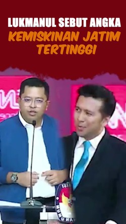 Video Lukmanul Kritik Emil Dardak: Angka Kemiskinan Jatim Tertinggi di RI