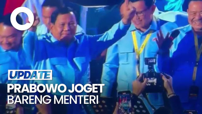 Video: Momen Prabowo Nyanyi-Joget di Deklarasi Gerakan Solidaritas Nasional