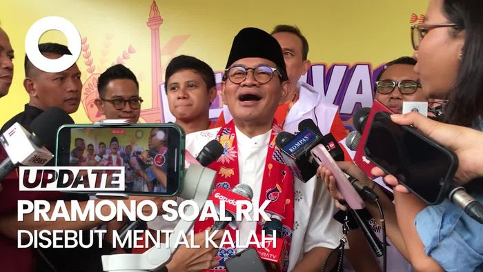 Video: Reaksi Pramono Terkait Pernyataan Hasto yang Sebut RK Mental Kalah 