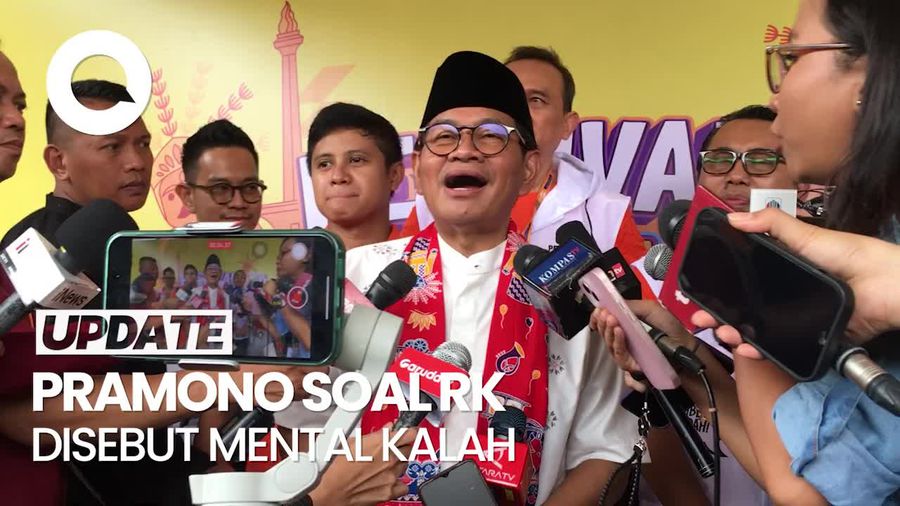 Video: Reaksi Pramono Terkait Pernyataan Hasto yang Sebut RK Mental Kalah 