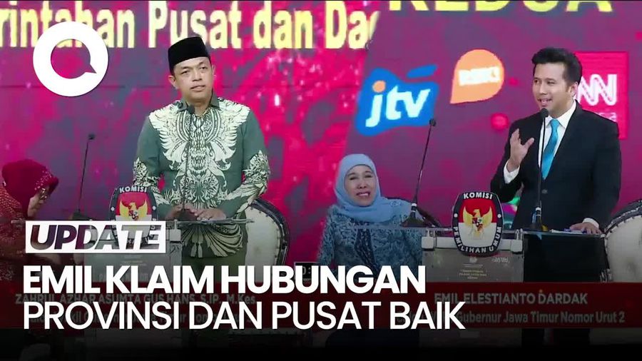 Video Emil Klaim Hubungan dengan Pusat Baik: Jatim Ada 3 Kawasan Ekonomi Khusus