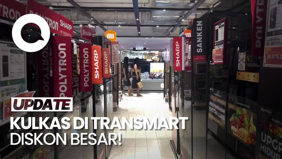 Video: Murah! Kulkas di Transmart Full Day Sale Mulai Rp 2 Jutaan