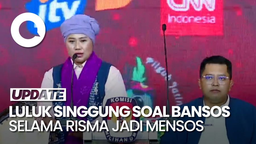 Video: Luluk Tanya soal Keadilan untuk Penerima Bansos, Begini Jawaban Risma