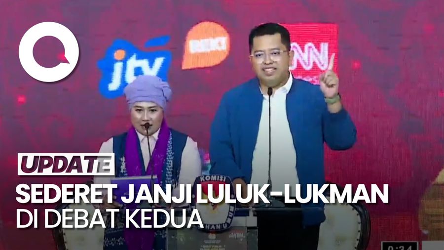 Video: Tutup Debat Jatim, Ini Janji Luluk-Lukman