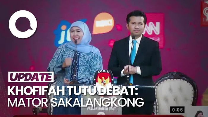Video Khofifah Tutup Debat: Kemiskinan Ekstrem di Jatim Turunnya Paling Ekstrem