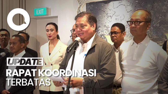 Video: Airlangga Pimpin Rapat Koordinasi, Bahas 13 Arahan Prabowo