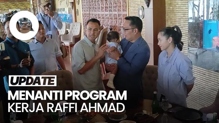 Video Kata Raffi soal Program Kerja Jabatannya: Masih Disusun