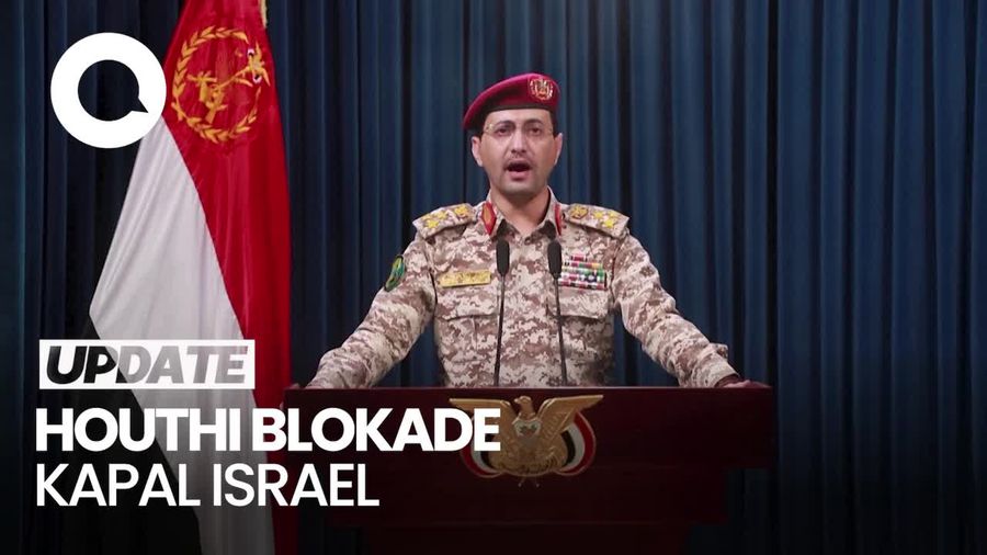 Video: Houthi Bersumpah Tak Akan Berhenti Blokade Kapal Israel