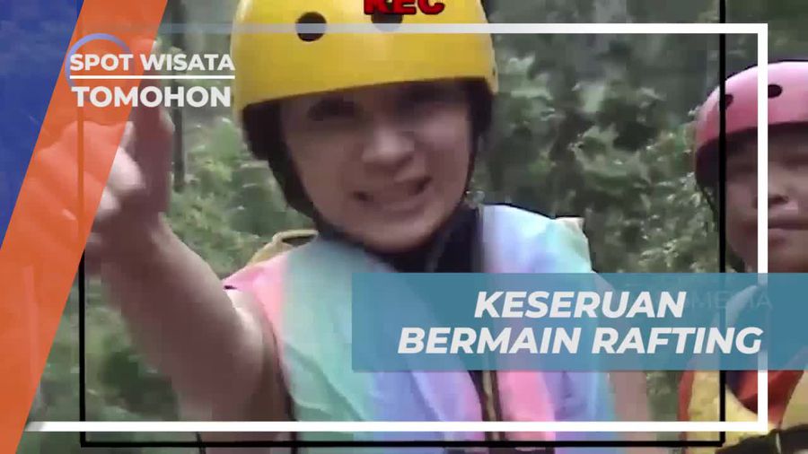 Serunya Bermain Rafting di Sungai Tomohon yang Menantang