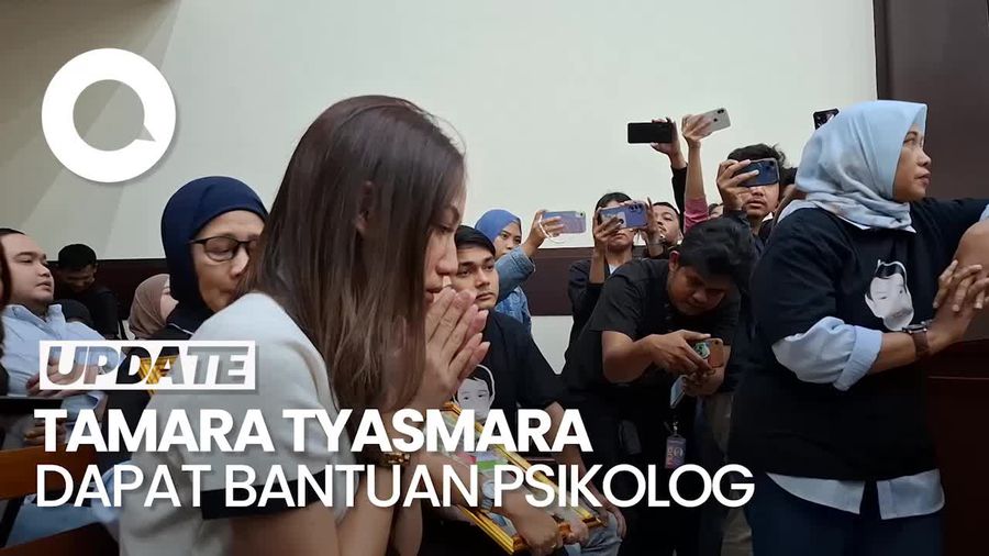 Video: Tamara Tyasmara Didampingi Psikolog-Psikiater Selama Persidangan Dante