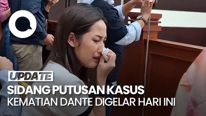 Video: Tamara Tyasmara Nangis Jelang Sidang Putusan Dante Digelar