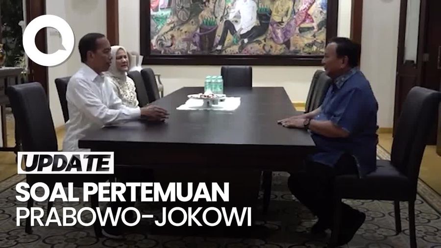 Video Istana Sebut Pertemuan Prabowo-Jokowi Sebagai Dua Bestie