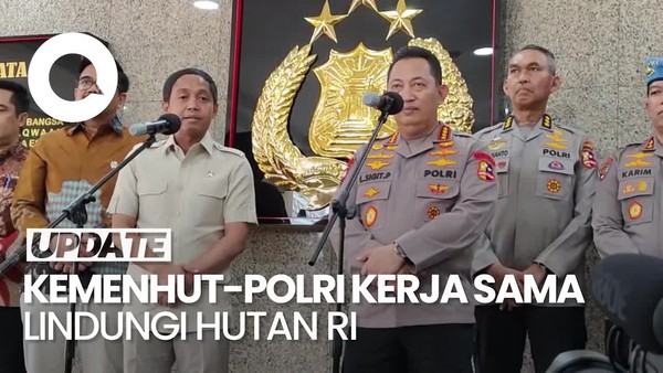 Video: Sinergi Kemenhut-Polri Jaga Hutan RI