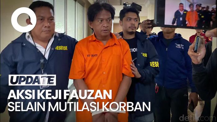 Video: Sadis! Fauzan Hilangkan Sidik Jari Korban Seusai Dimutilasi