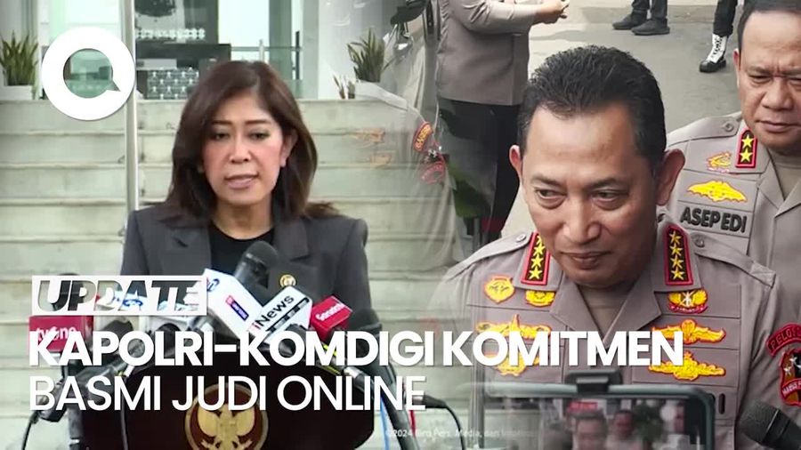 Video: Komitmen Kapolri dan Menkomdigi Berantas Judi Online!