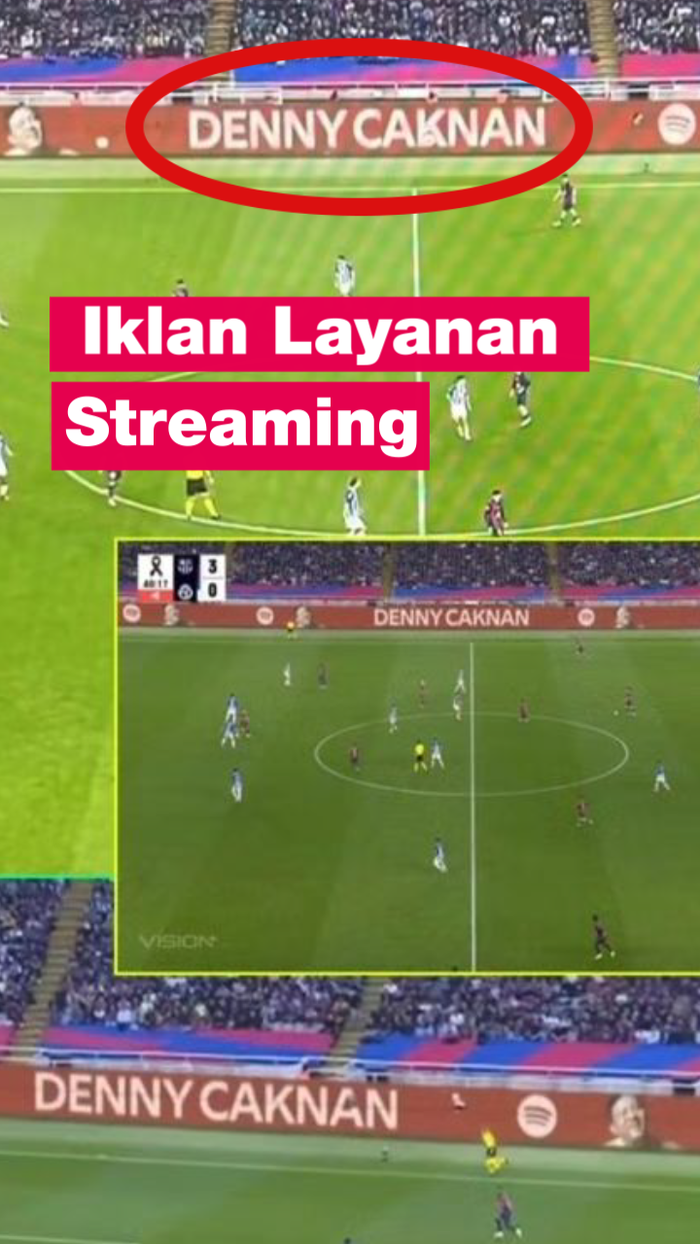 Video: Denny Caknan di Laga Barcelona vs Espanyol