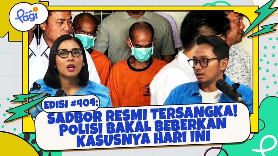 Sadbor Resmi Tersangka! Polisi Bakal Beberkan Kasusnya Hari Ini