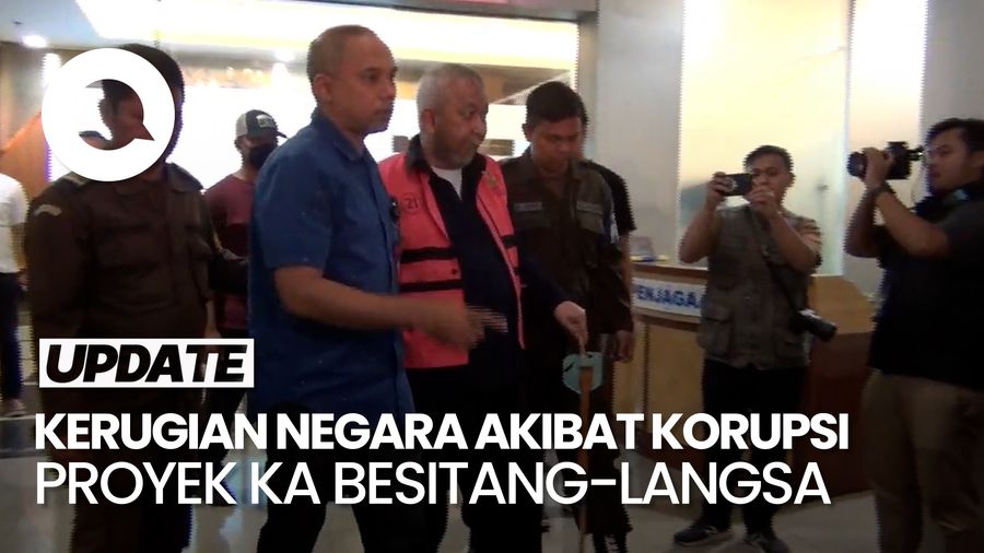 Video: Korupsi Proyek KA Jalur Besitang-Langsa Rugikan Negara Rp 1,15 T