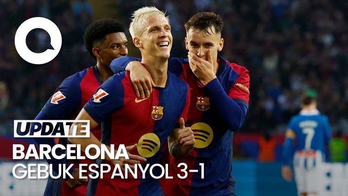 Video: Barcelona Menangi Derby Catalan 3-1