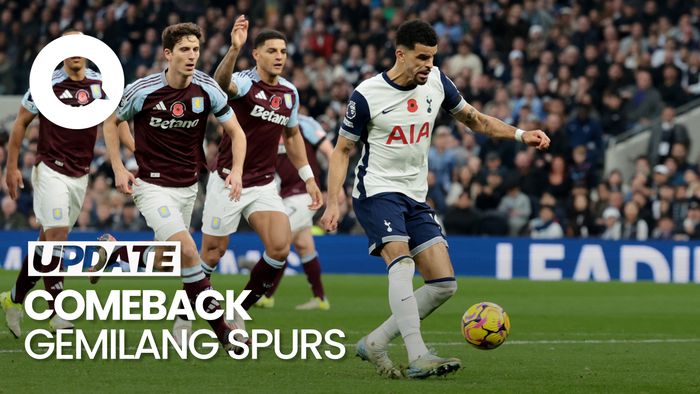 Video: Comeback, Spurs Gilas Aston Villa 4-1