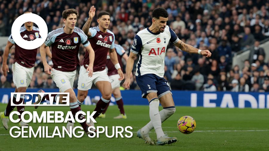 Video: Comeback, Spurs Gilas Aston Villa 4-1