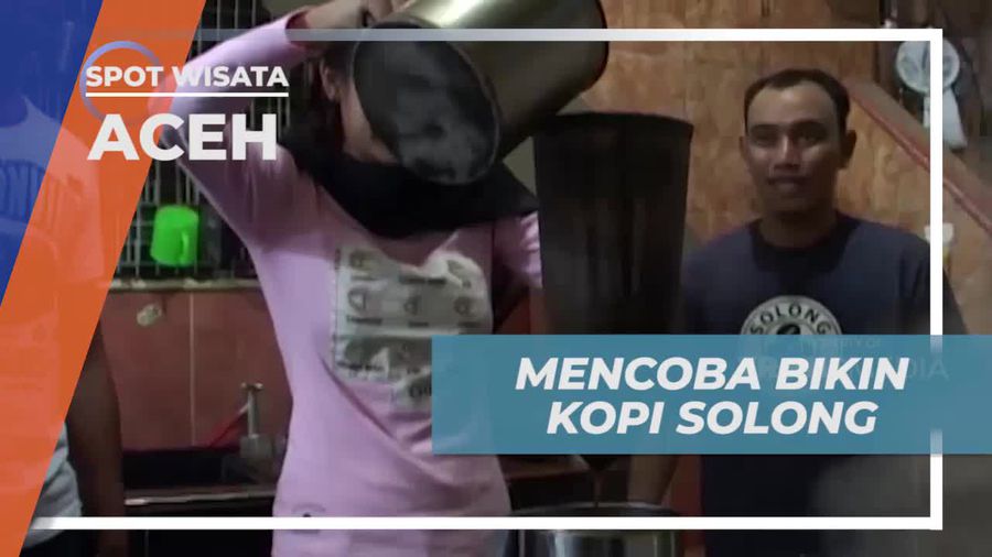 Belajar Membuat Kopi Solong yang Unik di Aceh