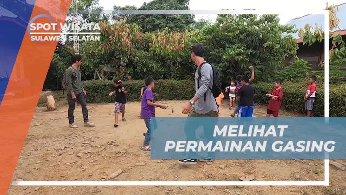 Melihat Serunya Permainan Gasing Tradisional di Sulawesi Selatan