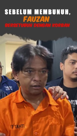 Video: Polisi Sebut Fauzan Sempat Bersetubuh dengan Korban Sebelum Membunuh