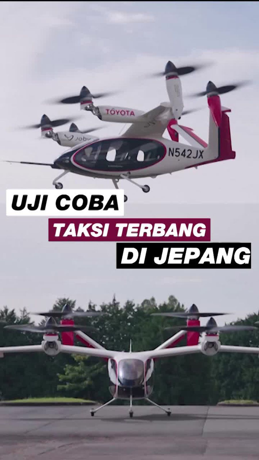 Video: Melihat Uji Coba Taksi Terbang eVTOL di Jepang
