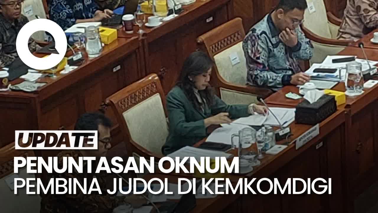 Video: Kata Meutya Hafid Soal Kemungkinan Masih Ada Oknum Judol Di Komdigi