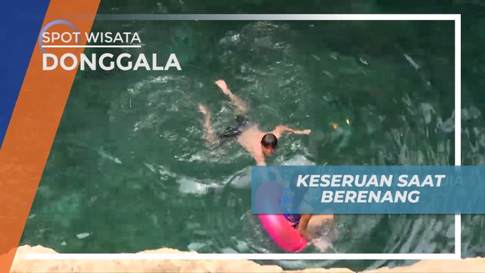 Serunya Berenang di Pusat Laut Donggala