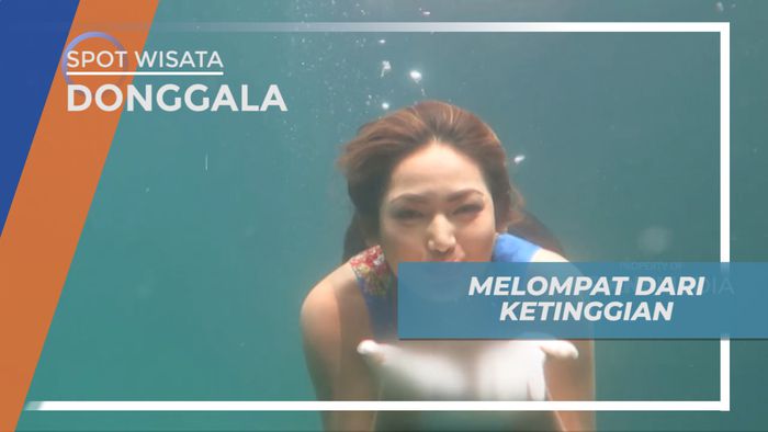 Melompat dari Ketinggian di Pusat Laut Donggala