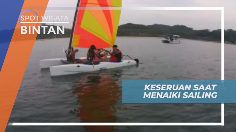 Menyusuri Laut dengan Sailing di Pantai Bintan