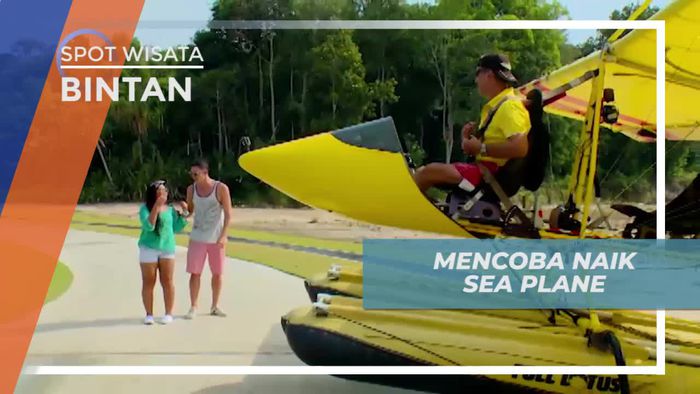 Pengalaman Naik Sea Plane di Pantai Bintan