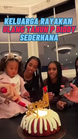 Video: Sisi Hangat Anak-anak saat P Diddy Ulang Tahun ke-55