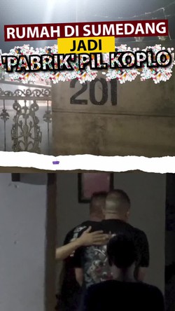 Video: BNN Gerebek Rumah di Sumedang, Jutaan Pil Koplo Ditemukan