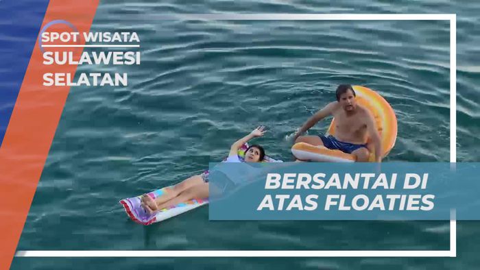 Bersantai di Laut yang Jernih di Bulukumba Sulawesi Selatan