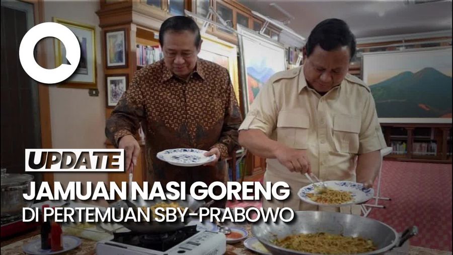 Video Demokrat Ungkap Makna Jamuan Nasgor Cikeas di Pertemuan SBY-Prabowo