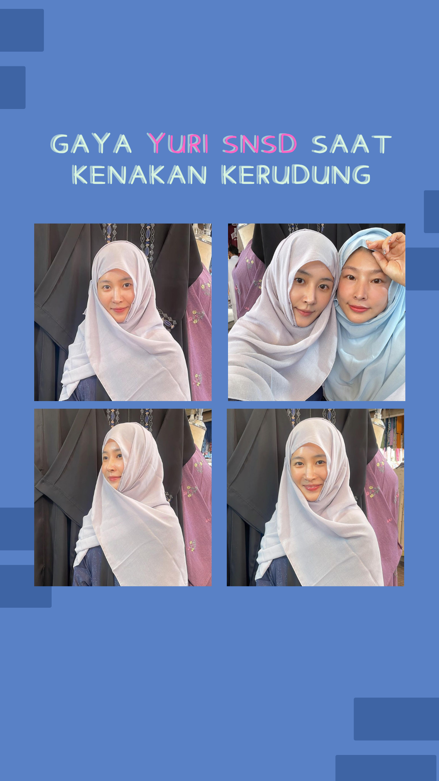 Video: Kala Yuri SNSD Tampil Berhijab di Arab Saudi