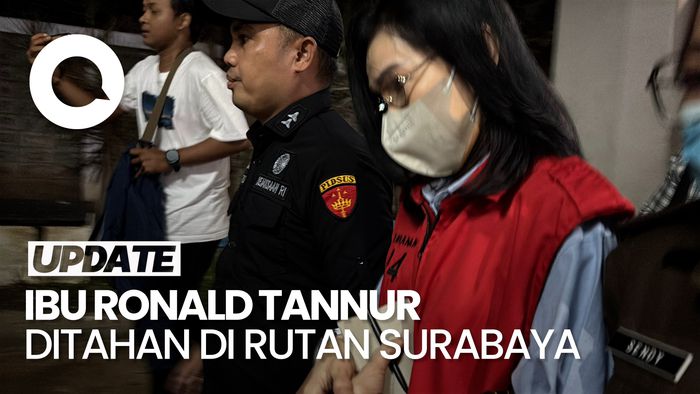 Video: Ibu Ronald Tannur Ditahan di Rutan Surabaya atas Kasus Dugaan Suap Hakim