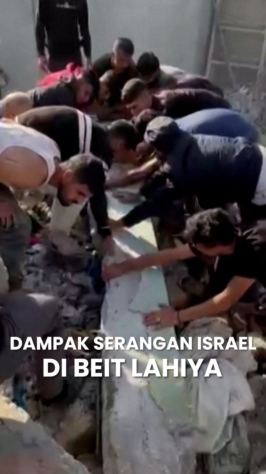 Video: Israel Serang Kota Beit Lahiya, 7 Warga Gaza Tewas