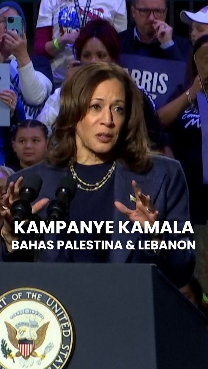 Video: Kamala Harris Bahas Nasib Warga Palestina & Lebanon saat Kampanye
