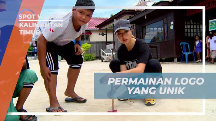 Bermain Balogo Bersama Anak-Anak Pulau Derawan Kalimantan Timur
