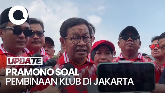 Video Pramono akan Adakan Piala Gubernur: Buat Rekrutmen Pemain Persija
