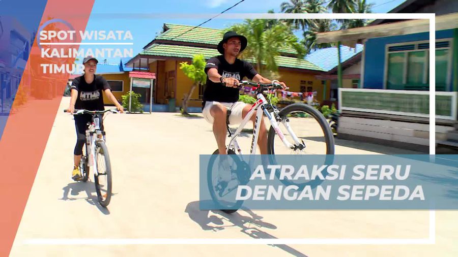 Mengasah Keterampilan dan Menghadapi Atraksi Sepeda di Derawan Kalimantan Timur