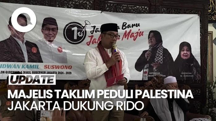 Video: Majelis Taklim Peduli Palestina Jakarta Deklarasi Dukung RK-Suswono