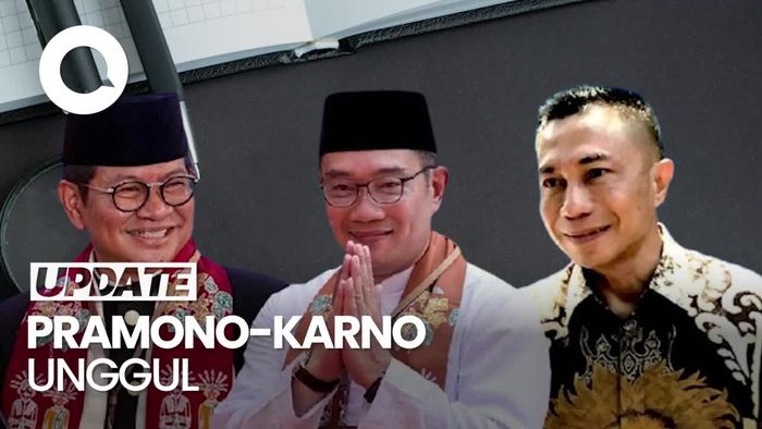 Video Survei Litbang Kompas: Pramono-Rano 38,3%, RK-Suswono 34,6%, Dharma-Kun 3,3%