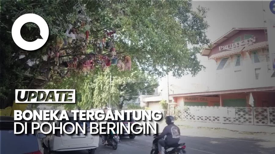 Video Penampakan Boneka Tergantung di Pohon Beringin Cirebon