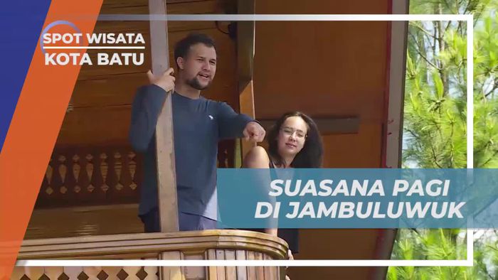 Menikmati Suasana Pagi yang Sejuk di Jambuluwuk Resort, Kota Batu